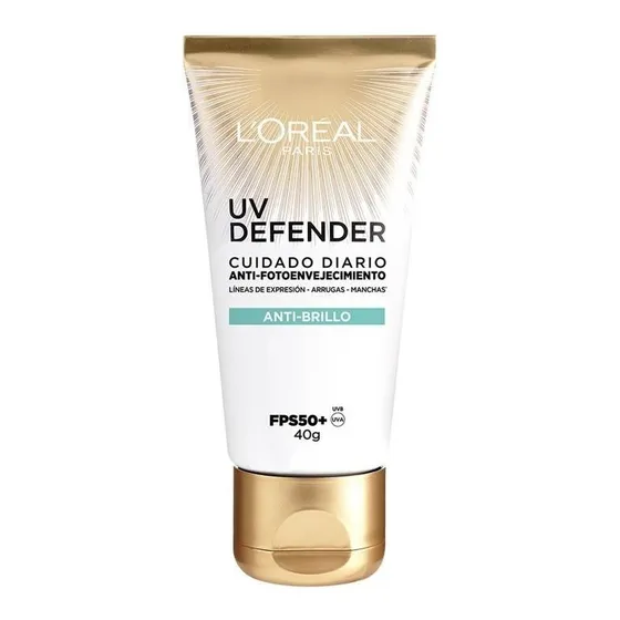Loreal Uv Defender Protector Facial Hidratacion Intensa 40 G