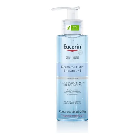 Gel Limpiador Facial Eucerin Dermatoclean Hyaluron 200ml