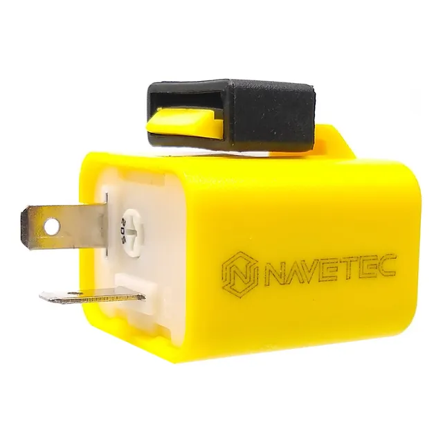 Rele 2 Pinos Pisca Seta Moto Universal Led Amarelo