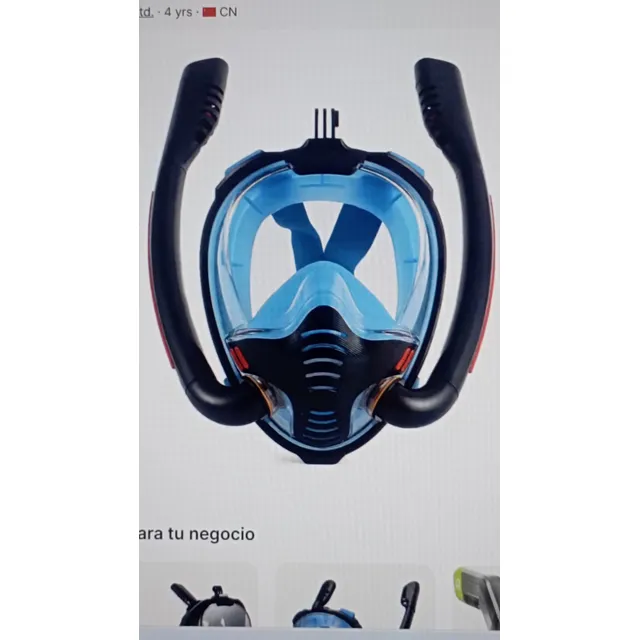 Máscara Para Bucear Con Snorkels