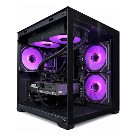 Pc Gamer Blade 7 5700x 32gb Ram Nvme 1tb Rtx 5060 8gb Watercooler 240mm Rgb (preto) 1 Tb 32 Gb Rtx 5060 8gb Gabinete Preto