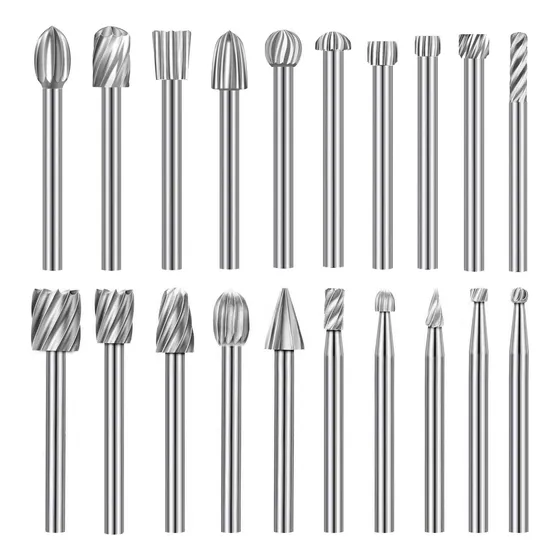Juego De Brocas Para Tallar Madera Aporo Bit Hss, 20 Unidade