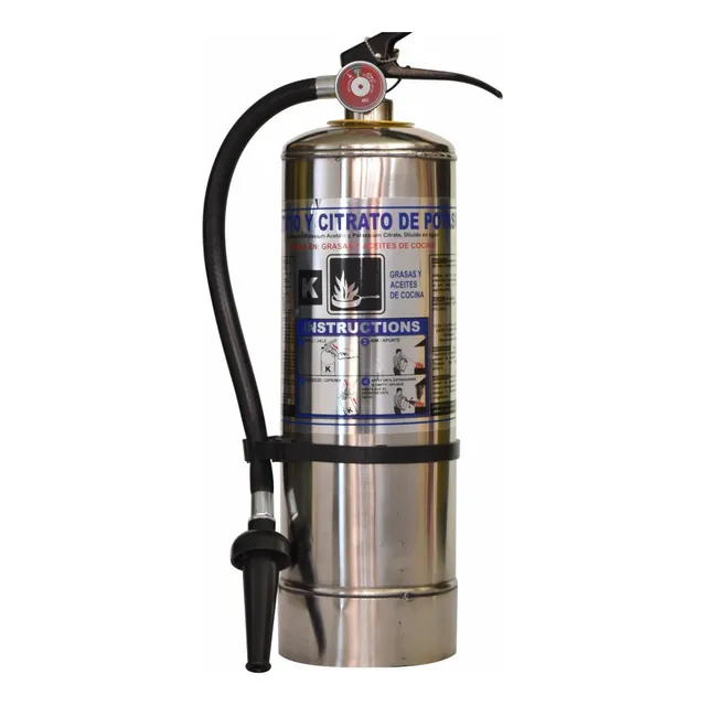 Extintor Tipo K 1.5 Gl Ideal Para Cocinas + Señal+ Gancho 