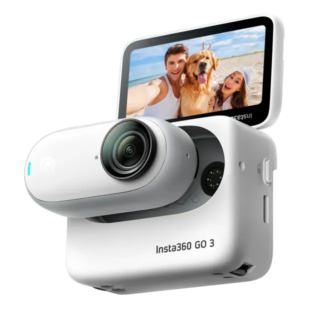 Cámara De Acción Mini Insta360 Go 3 128 Gb Magnética Color Blanco