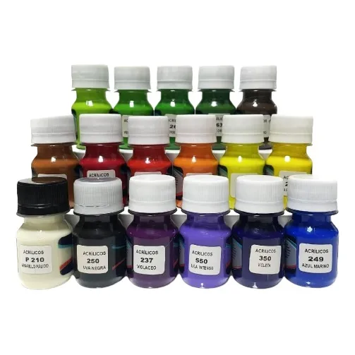 Pintura Acrílica 36ml (pack Con 40 Colores)