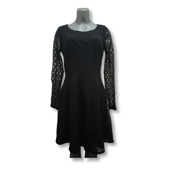 Vestidos De Fiesta Charming Charlie Encaje Negro - Talla S
