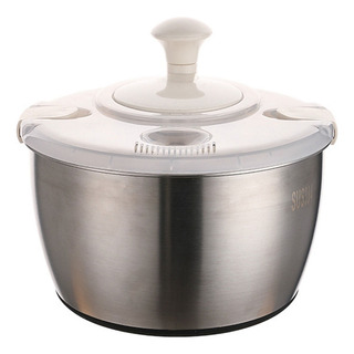 P Espoladora De Ensalada De Acero, Gran Capacidad, 5 L, P Espoladora De Ensalada De Acero, Gran Capacidad, 5 L,