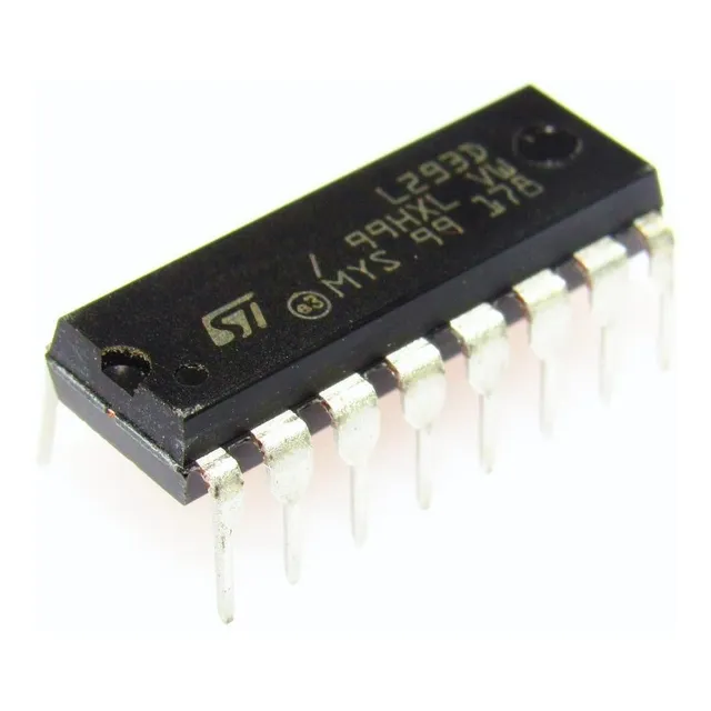 Integrado Driver De Motores L293d Puente H L293 Dip16 -pdiy-