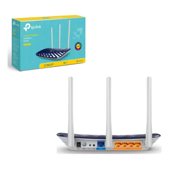 Router Wi-fi Tp-link Archer C20 W Ac750 Wisp 4 Ptos Lan 1 Pt