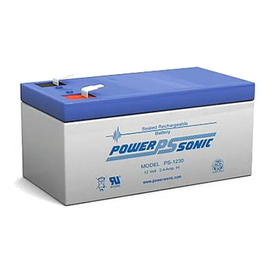 Bateria Recargable 12v/3.4ah Psonic Ps 1230