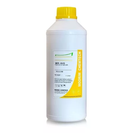 Global Botella Tinta Alternativa Universal Amarillo 1000cm3