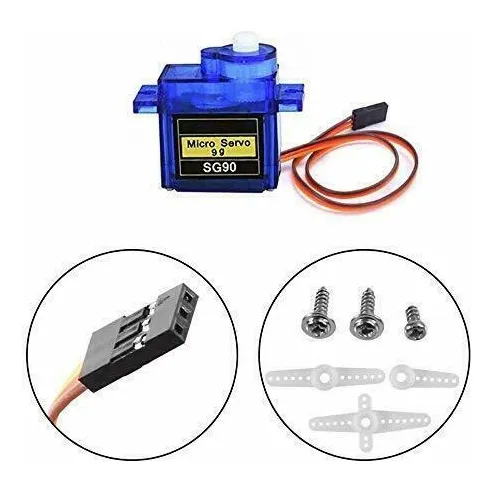 Servomotor 9g 5v Sg9g Para Arduino - Pack De 3 Unidades