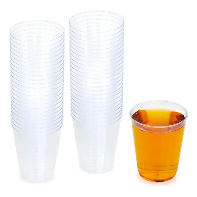 Vasos Descartables Transparentes De 550ml X 50