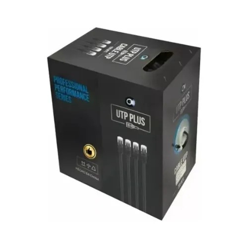 Bobina Cable Red Utp Cat5e Exterior Rollo Vaina Caja 305mts