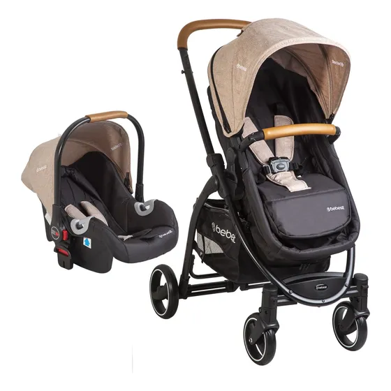 Coche Travel System Fenix Bebesit - Beige