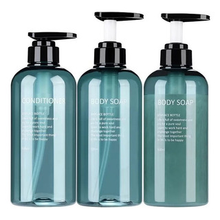 Nuevo Set Botella Champú Ducha 3 En 1 300 Ml/500 Ml Nuevo Set Botella Champú Ducha 3 En 1 300 Ml/500 Ml