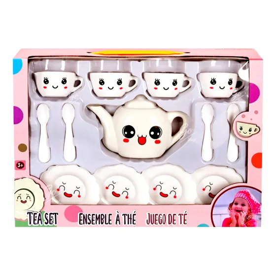 Set De Mini Té Infantil Tomar Café Juguete Niñas