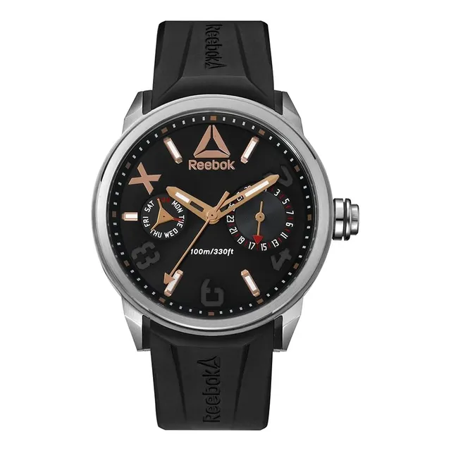 Reloj Pulsera Reebok Rdflag5s1ib13 Del Dial Negro