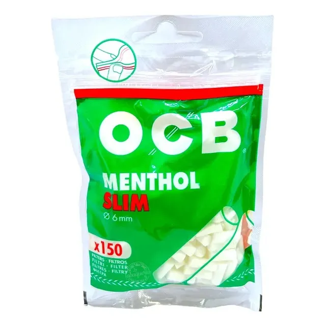 Filtro Ocb Mentolados 150 Unid