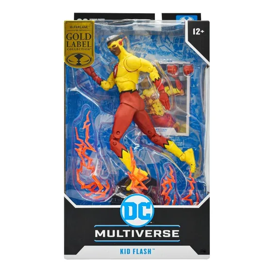 Dc Multiverse Kid Flash Gold Label Collection Mcfarlane Cd