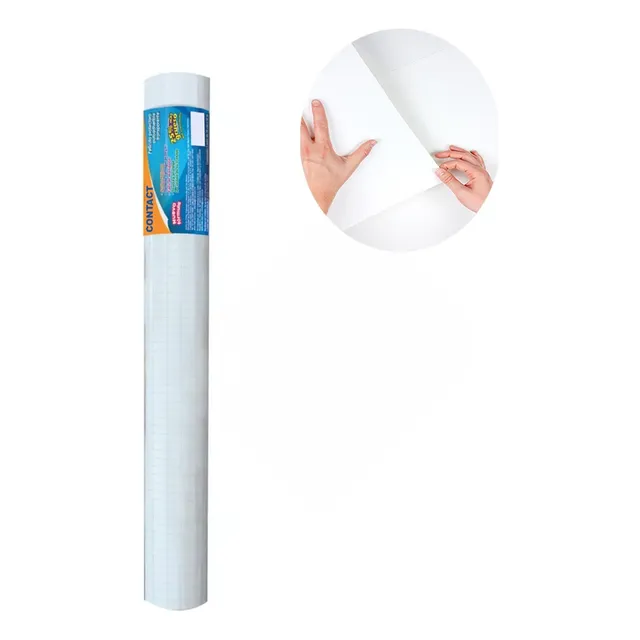 Papel Adhesivo Contac Rollo Transpartente 45cm X 20 Metros