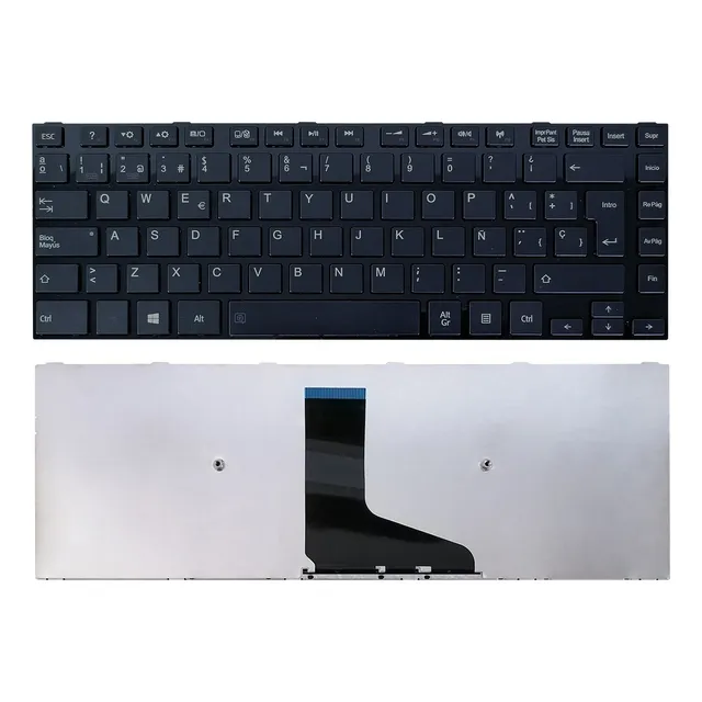 Teclado E40-a Toshiba Negro Con Marco E45t-a4100 E45t-a4200