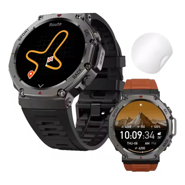 Smartwatch Dm58 Gps Integrado Amoled Sumergible 5 Atm