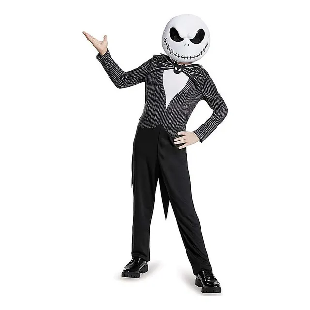 Disfraz De Cosplay De Jack Skellington For Niños