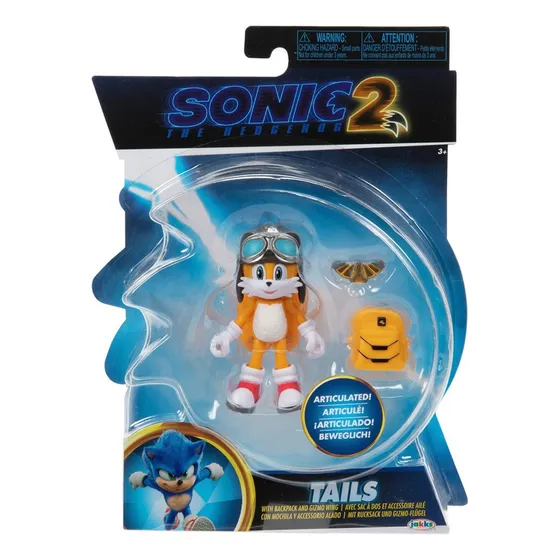 Sonic The Hedgehog 2 - Tails Aviador Figura De Accion