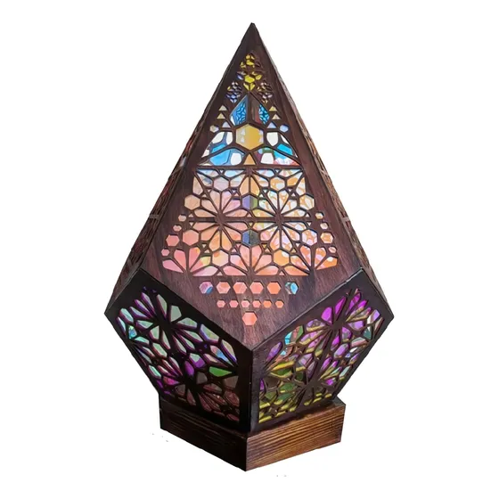 Lámpara Mosaico Turca Marroquí Colores - Que Regalo!