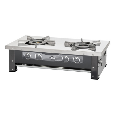 Fogão À Gás De Mesa Titanyum Inox 02 Bocas Industrial Fogão À Gás De Mesa Titanyum Inox 02 Bocas Industrial