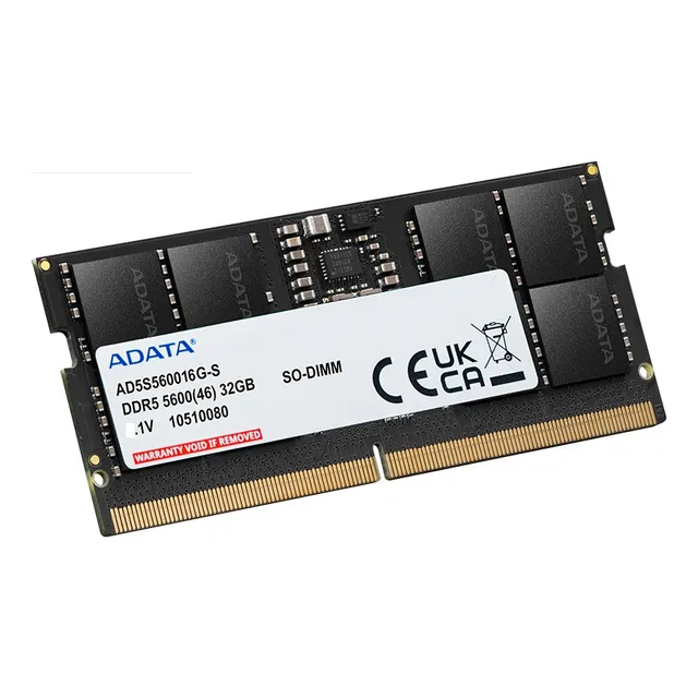 Memoria Sodimm Adata 16gb Ddr5 5600 Mhz Para Notebook
