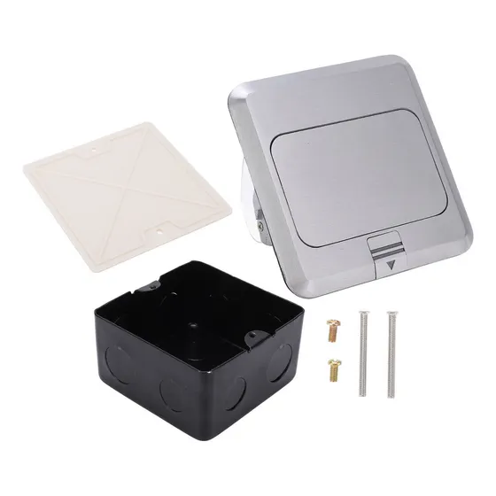 O Caja De Enchufe De Piso Impermeable Buen Sellado Caja