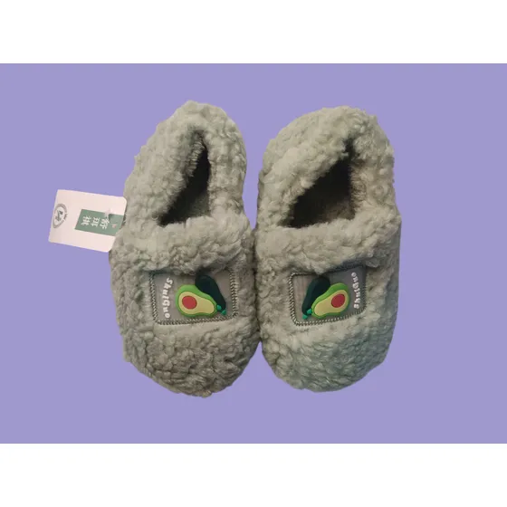 Pantuflas Infantes Sin Género Talles Infantiles En Stock.
