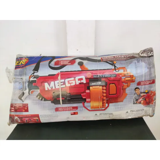 Pistola D Juguete Nerf N-strike Mega Mastodon+24 Dardos Orig