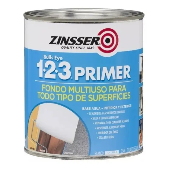 Fijador Sellador Bull 1-2-3 Zinsser X 3.785 - Kromacolor