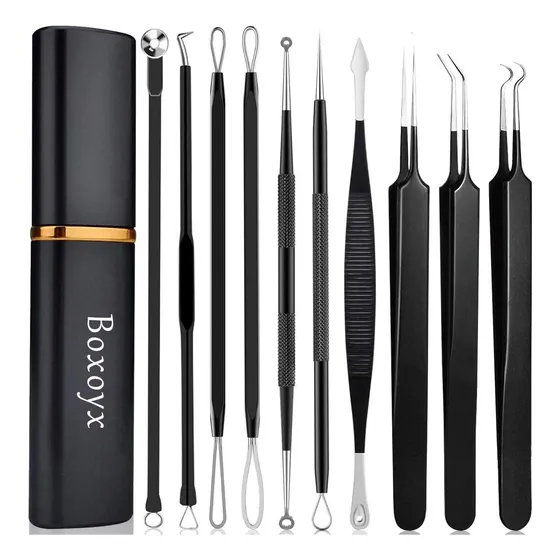 Kit De Herramientas Para Quitar Espinillas Boxoyx 10 Piezas