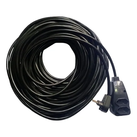 Extensao Eletrica Reforcada  Pp 2x2,5mm Profissional 4 Mts