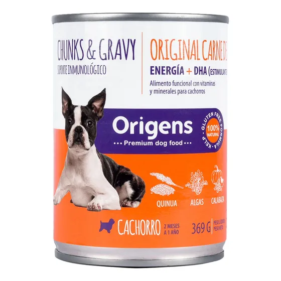 Alimento Húmedo Para Perros Cachorros Origens - 369gr