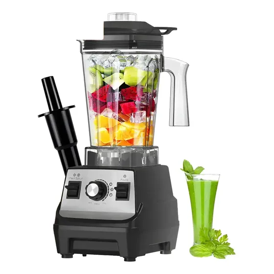 Greenote Licuadora Eléctrica Inox Pro 1.8l Tritan Bpa Free Plateado