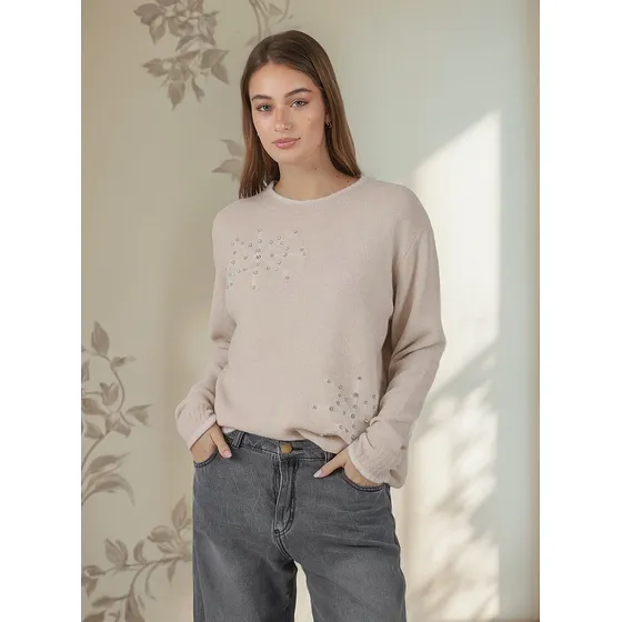 Sweater Premium Mohair Marks Con Piedras Gua138 Arizona