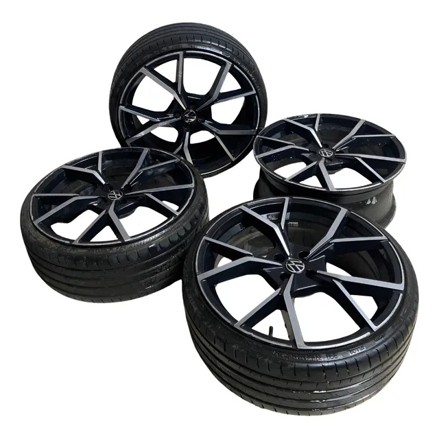 Roda Aro 20 Aberta 4x100 Tala 7,5 / Com Pneus 90% Linglong