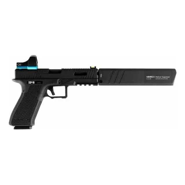 Supresor Silenciador Modular V2 Para Pistola Ssp18 Novritsch