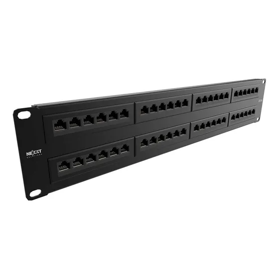 Patch Panel Para Rack Nexxt Cat.5e 48p (aw190nxt11) E