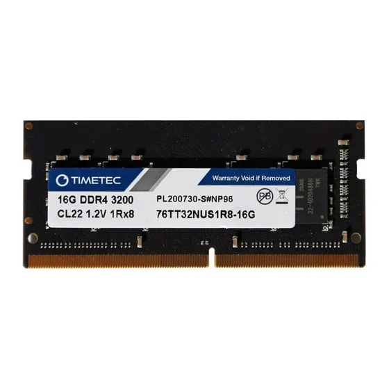 Memoria De 16gb Ddr4 3200mhz Pc4-25600 Sodimm Para Laptop