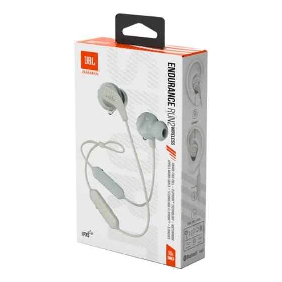 Audifono Bluetooth Jbl Endurance Run 2 Deportivos Blanco