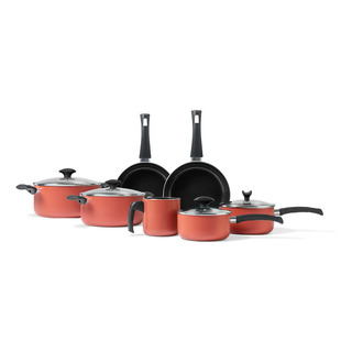 Batería De Cocina Aluminio Brinox Masala 7 Piezas Batería De Cocina Aluminio Brinox Masala 7 Piezas