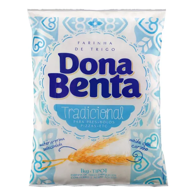 Farinha De Trigo Tradicional Dona Benta 1kg