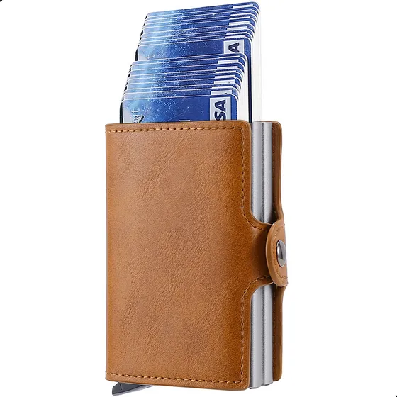 Billetera Inteligente Anti Rfid Automática  Hombre Rfid
