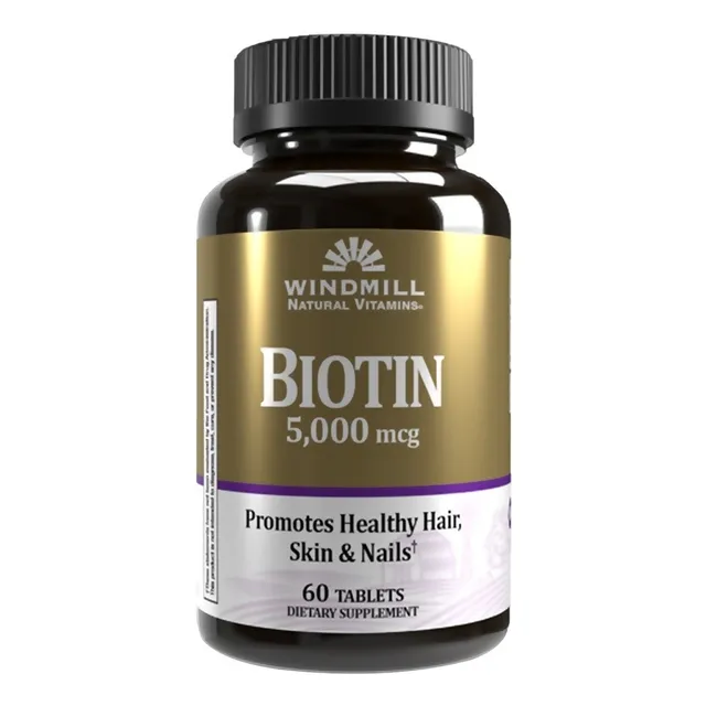 Vitamina Biotina 5,000mcg